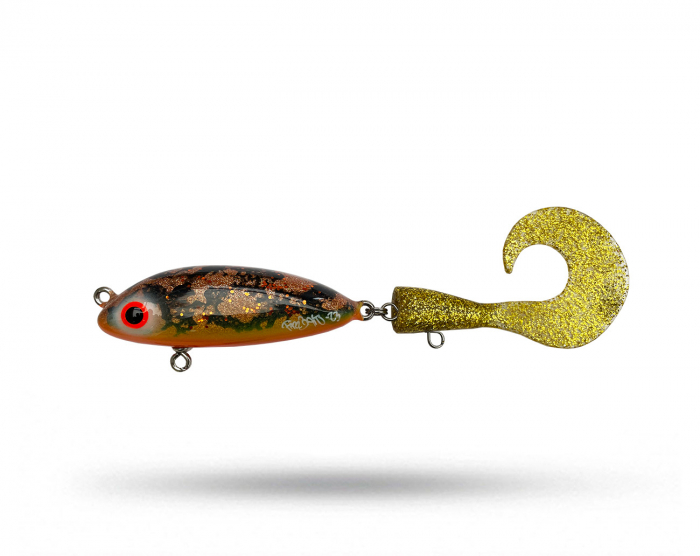 Fazz Bait Tail V2 - Hot Coppar Burbot i gruppen Fiskedrag / Tailbeten hos Örebro Fiske & Outdoor AB (Fazz Tail Hot Burbot)